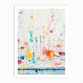 Chemistry Lab Art Print