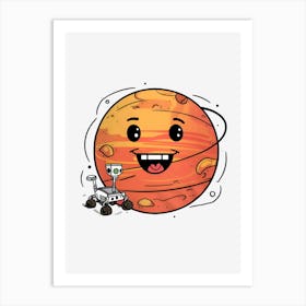 Mars Rover 1 Art Print