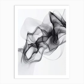 Abstract Smoke 2 Art Print