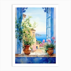 View From The Window Art Print