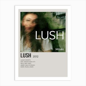 Mitski 2012 Lush Album Cover Canvas Poster Bedroom Decor 1 Art Print