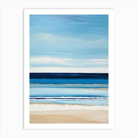 Beach Painting Art Print