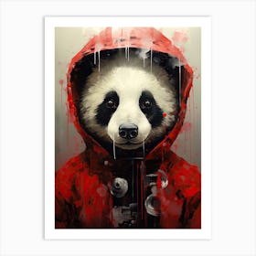 Panda Art In Contemporary Art Style 2 Art Print
