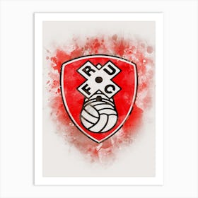 Rotherham United 2 Art Print