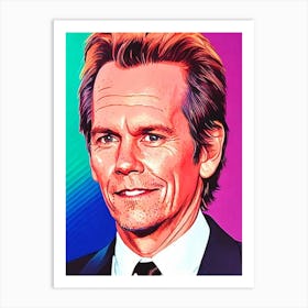 Kevin Bacon Pop Movies Art Movies Art Print