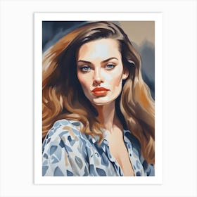 Uptown Girl Art Print