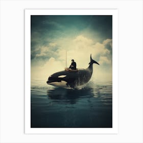 Orca Whale Art Print