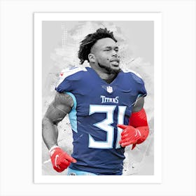 Kevin Byard Tennessee Titans Art Print