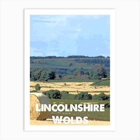 Lincolnshire Wolds, AONB, Area of Outstanding Natural Beauty, National Park, Nature, Countryside, Wall Print, Art Print