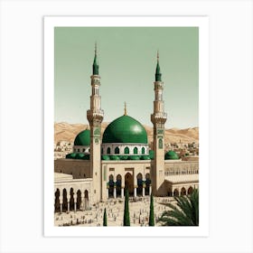 Islamic Mosque Art Print