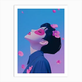 Asian Girl 3 Art Print