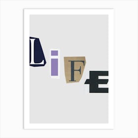 Life Art Print