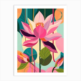 Lotus Flower 4 Art Print