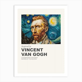 Museum Poster Inspired By Vincent Van Gogh 7 Art Print