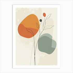 Abstract Flower 25 Art Print