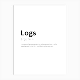 Logs Definition Meaning Affiche