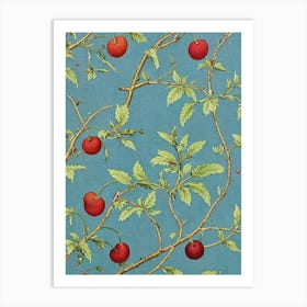 Cherry tree Vintage 2 Botanical Art Print