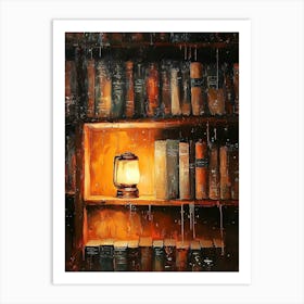 Book Shelf 2 Art Print