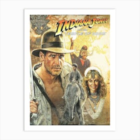 Indiana jones 1 Art Print