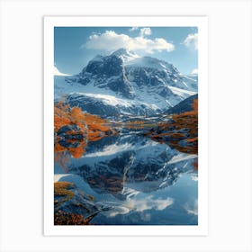 Autumn In Norway 1 Art Print