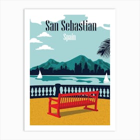 San Sebastian, Spain Art Print