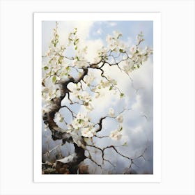 Dogwood Blossom Art Print