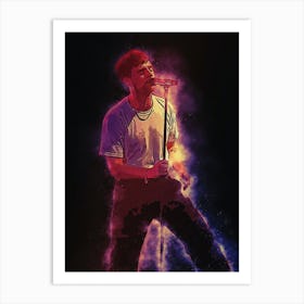 Spirit Of Tom Grennan Art Print