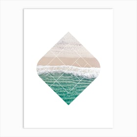 Sand And Sea Art Print