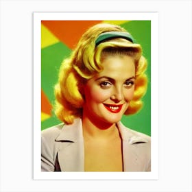 Drew Barrymore Colourful Pop Movies Art Movies Art Print