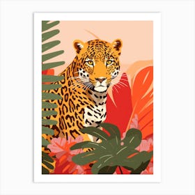 Jaguar In The Jungle 1 Art Print