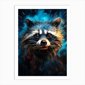 Raccoon Art Print