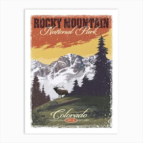 Rocky Mountain National Park 3 Art Print