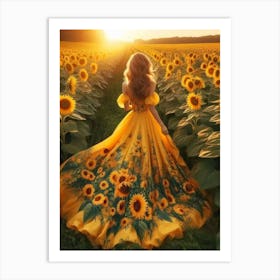 Sunflowers 2 Art Print