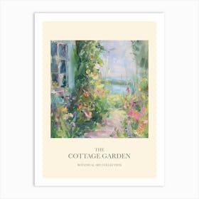 Cottage Garden Poster Garden Melodies 5 Art Print