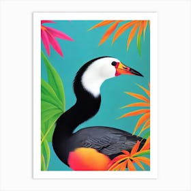 Coot Tropical bird Art Print