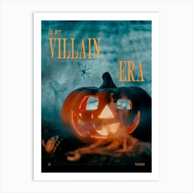 In my villain era Halloween Art Print