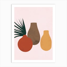 Three Vases Art Print