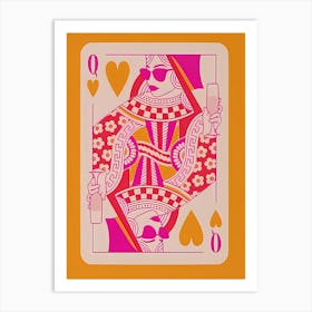 Queen Of Spades Art Print