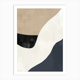 BeigeS Voice Minimalist Style Art Print