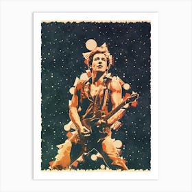 Bruce Springsteen 7 Art Print