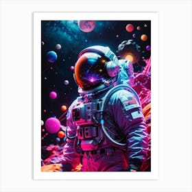 Space Art Print Art Print