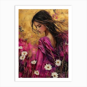 Dreaming Of Daisies 2 Art Print