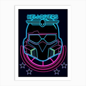 Helldivers 3 Art Print