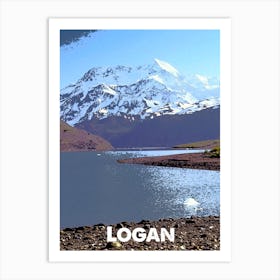 Mount Logan, Mountain, USA, Nature, Climbing, Wall Print Art Print