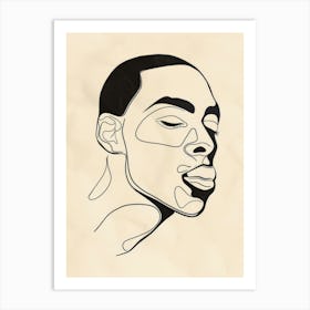 Portrait Of A Man 58 Art Print