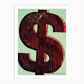 Dollar Sign Art Print