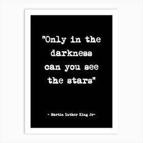 See The Stars Quote Art Print