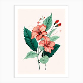 Hibiscus 27 Art Print