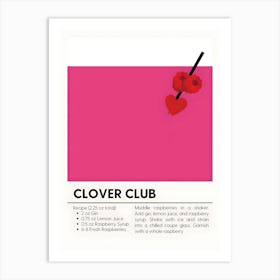 Clover Club Art Print