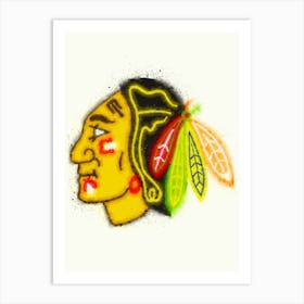 Chicago Blackhawks Art Print